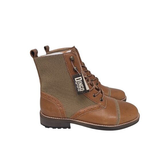 Dingo Men's DI 203 Andy 6" Leather Lace Up Casual Dress Boot Camel Size 10.5D - Picture 2 of 6